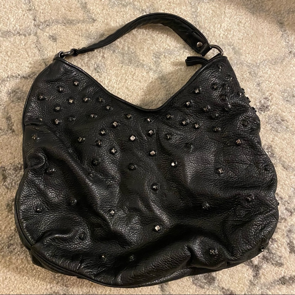 Kenneth Cole leather hobo purse